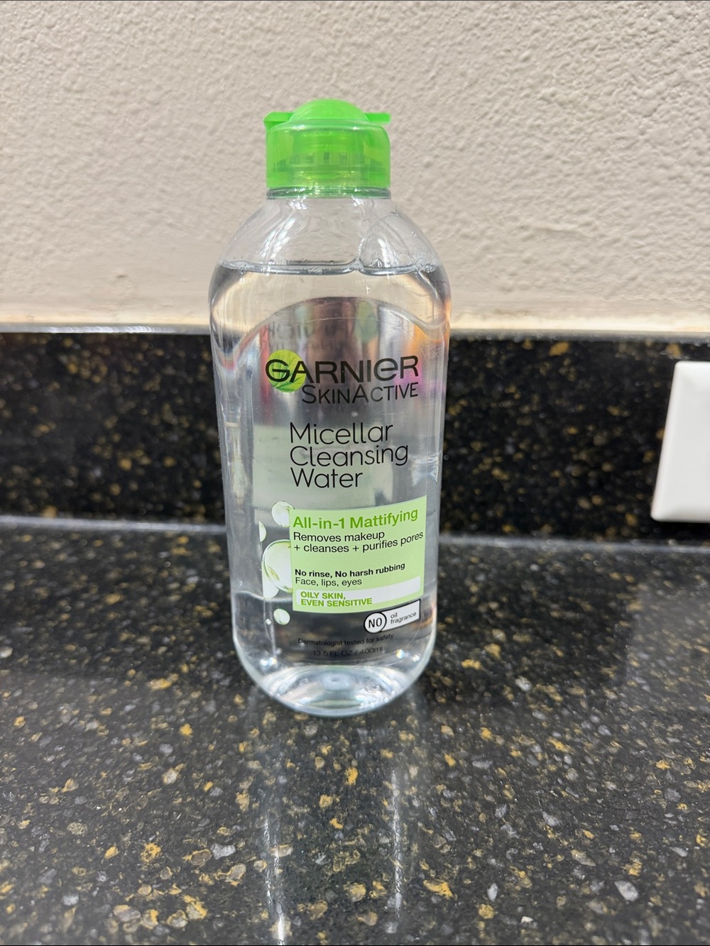 Garnier Micellar Cleansing Water with Bright Green Cap
